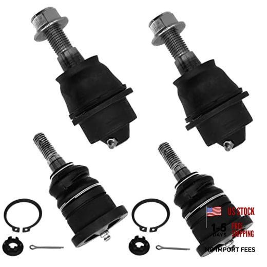 4 PC Front Upper/Lower Replacement Ball Joint Kit FITS Escalade, Avalanche,