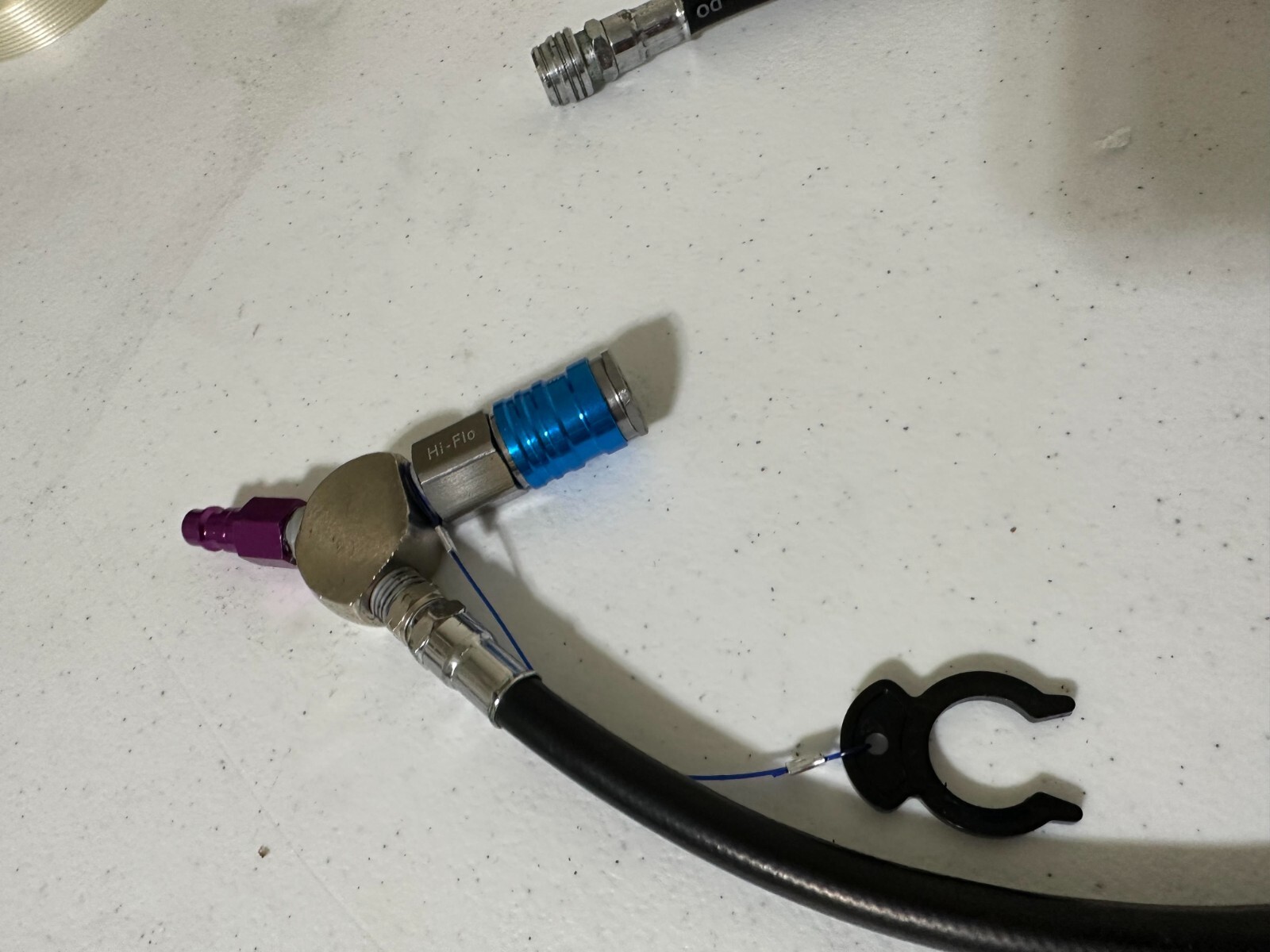 Hookah Diving BCD wye connection adapter kit By Gator Gill LLC