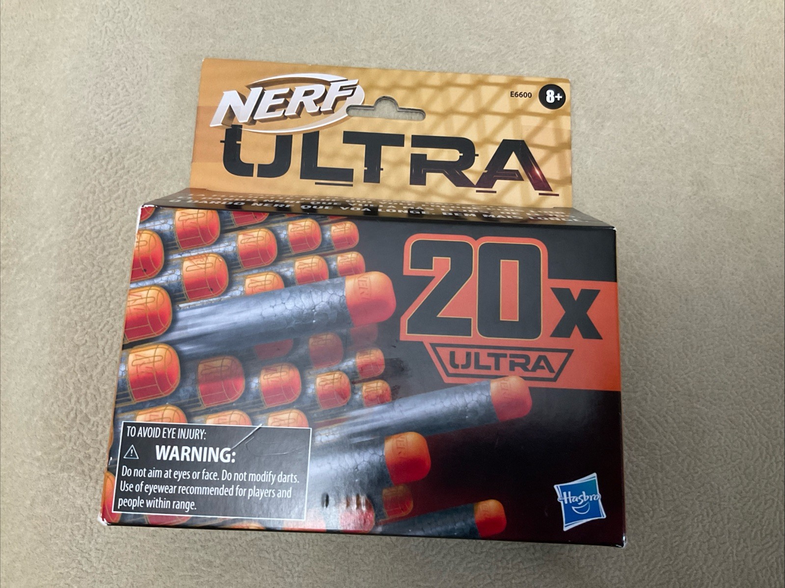 Nerf Ultra Farthest Flying Nerf Dart 20x Pack Nwt Hasbro