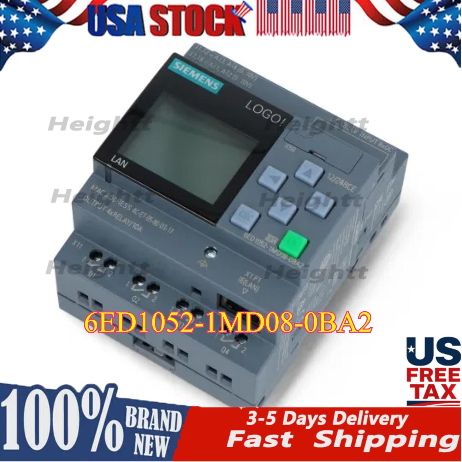 6ED1052-1MD08-0BA2 New Siemens 6ED1 052-1MD08-0BA2 LOGO 230RCE Logic Module