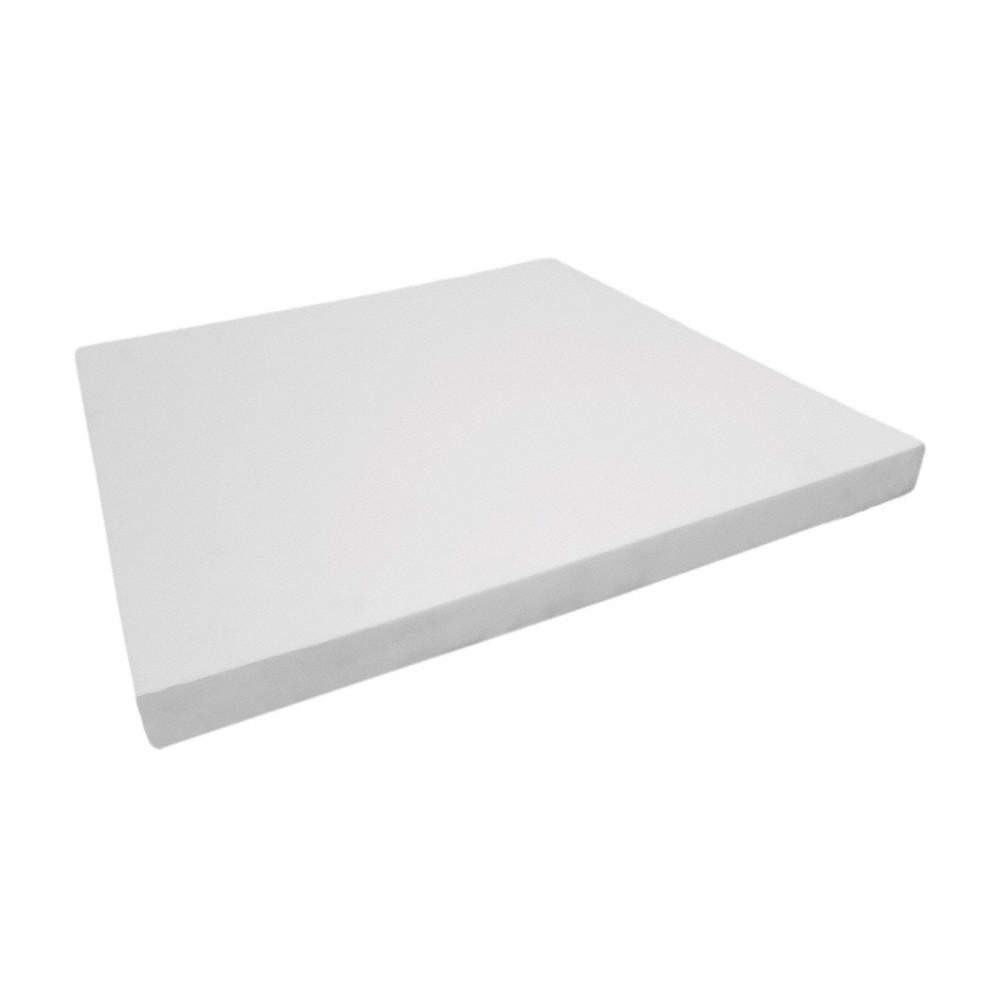 GRAINGER APPROVED ZUSA-XPE-50 Polyethylene Sheet,L 24  in,White 5GCT7