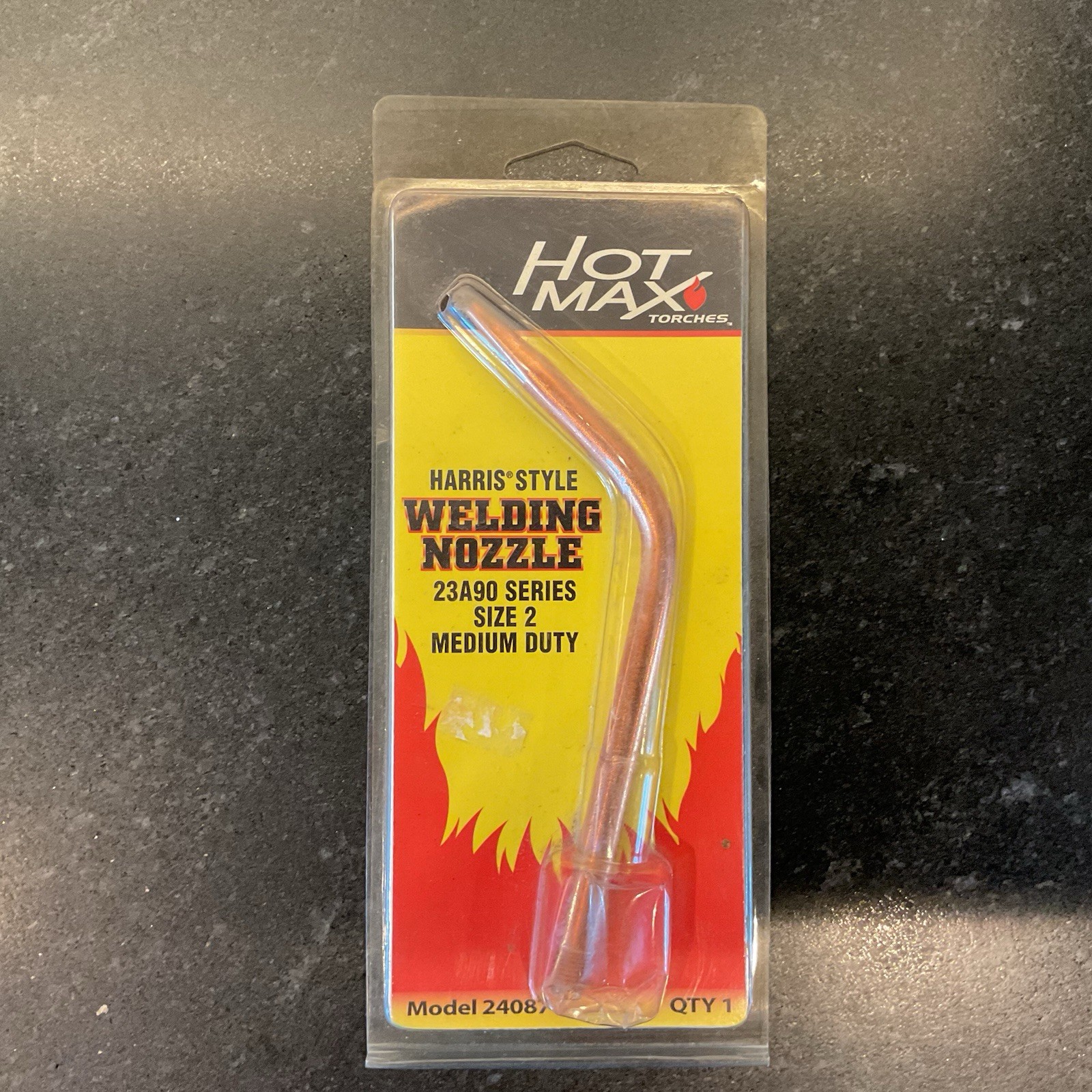 Hot Max Welding Nozzle 23A90 Series Size 2 Medium Duty Model 24087 NIP