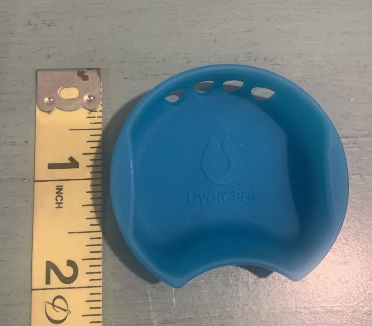 HyrdraPak Watergate Water Bottle Insert Splash Guard Blue New Open Box