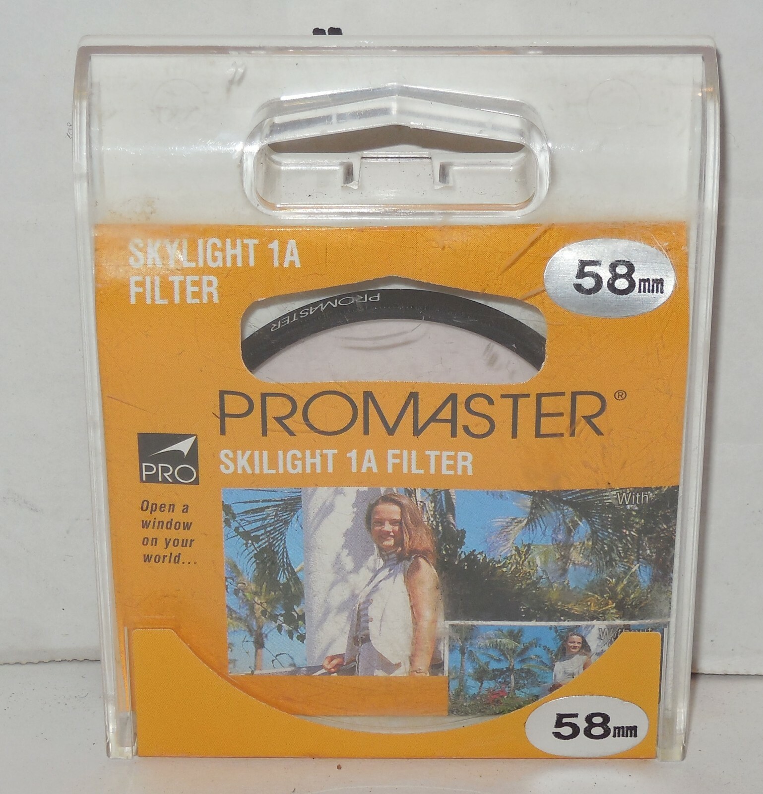 Promaster Skylight 1A Filter 58mm with Original Case Film or Digital