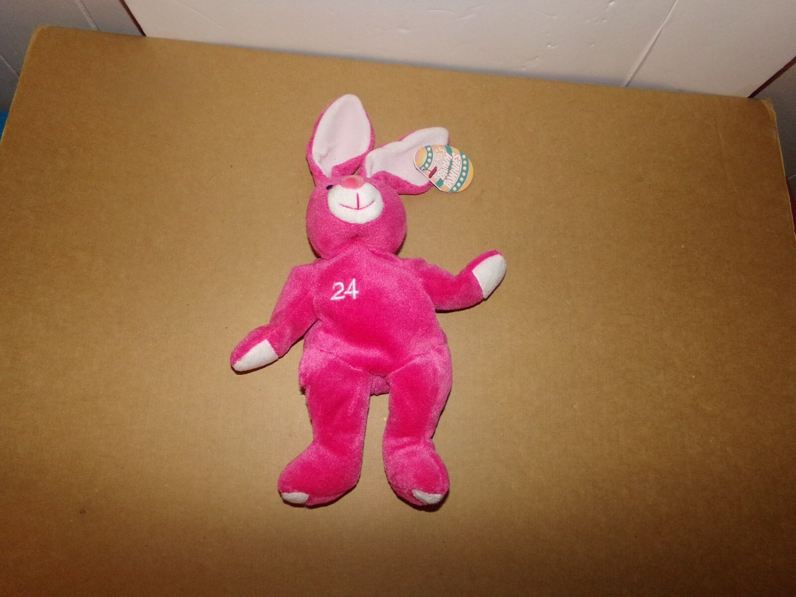 Salvino's Bamm Bunnies Ken Griffey Jr #24 1999 Pink Bunny Plush Collector's Item