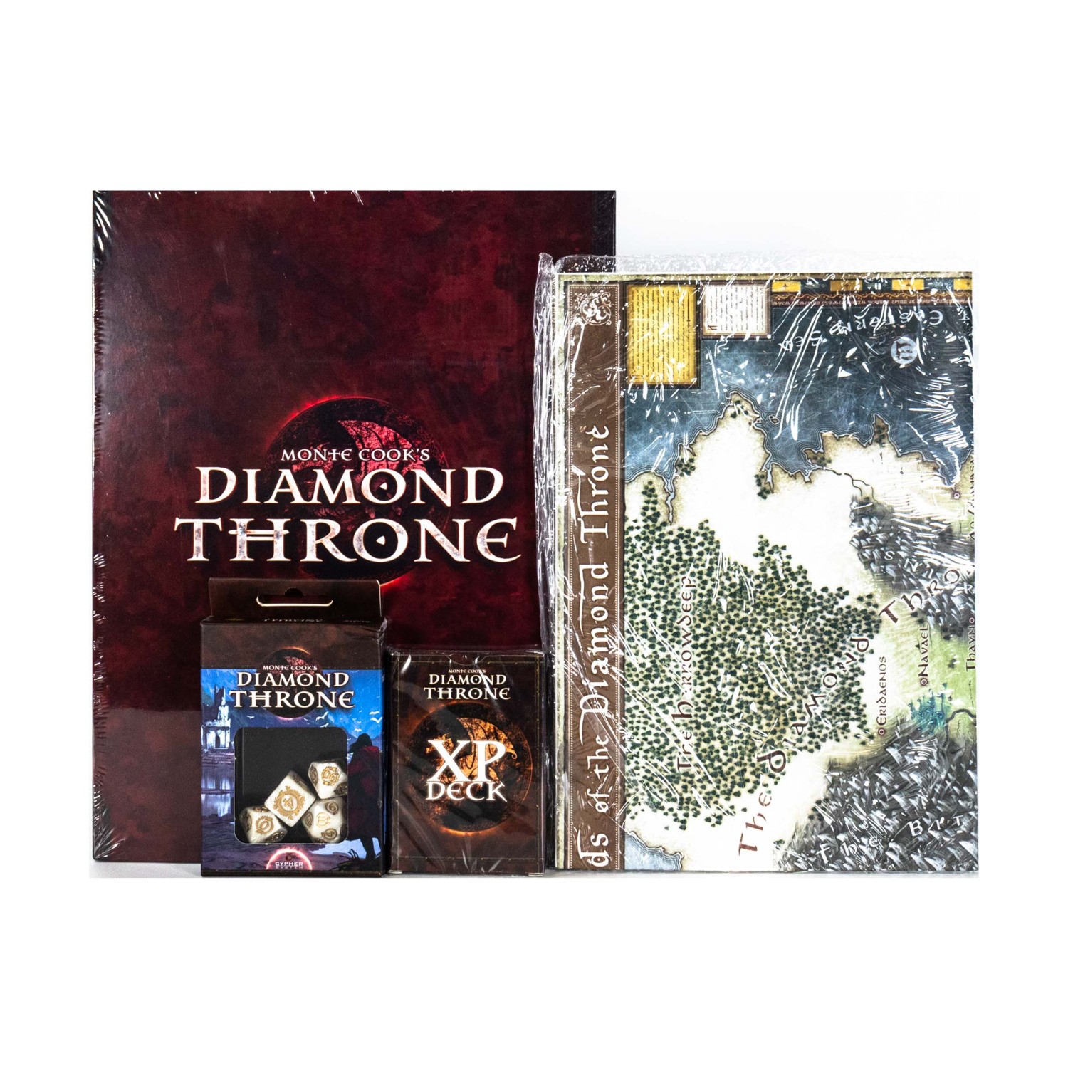 Here Be Dragons  RPGs  Diamond Throne Kickstarter Collection - Box Set + E New