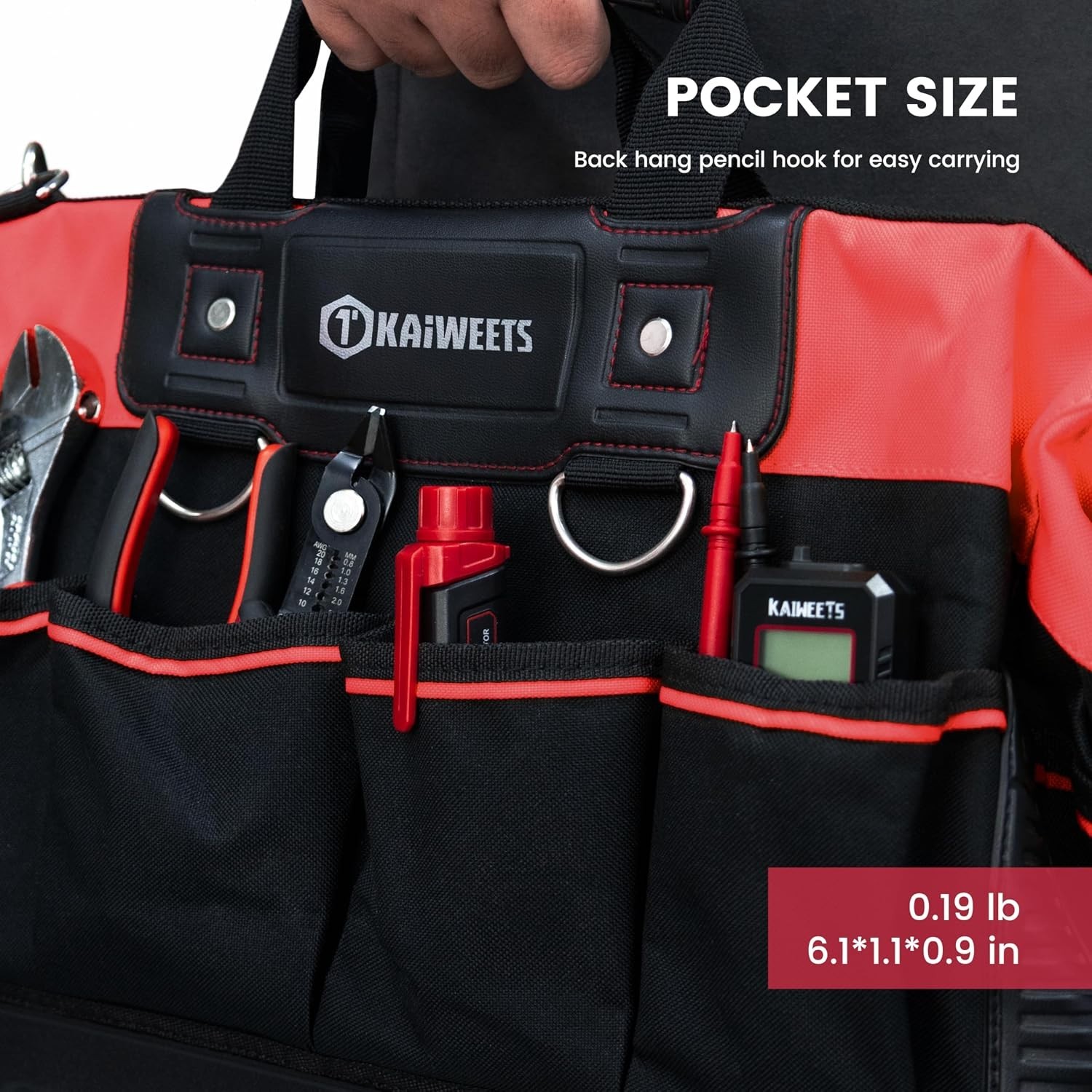 Safe Electrical Tester with LCD & Dual Voltage Ranges - Essential Tool for Pros