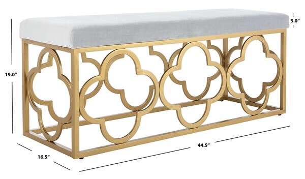 Safavieh FLEUR RECTANGLE BENCH, Reduced Price 2172754232 BCH6205D