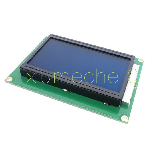 NEW DC 5V 12864 LCD Display Module 128x64 Dots Graphic Matrix Blue LCD Backlight
