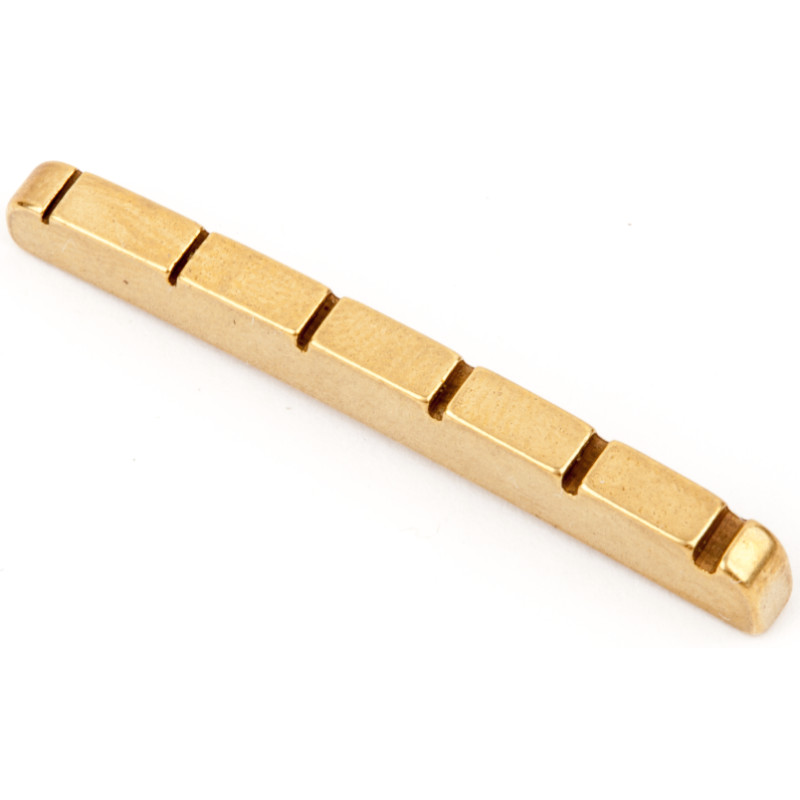 Nut, Original Fender, Pre-Slotted Brass, for Strat / Tele