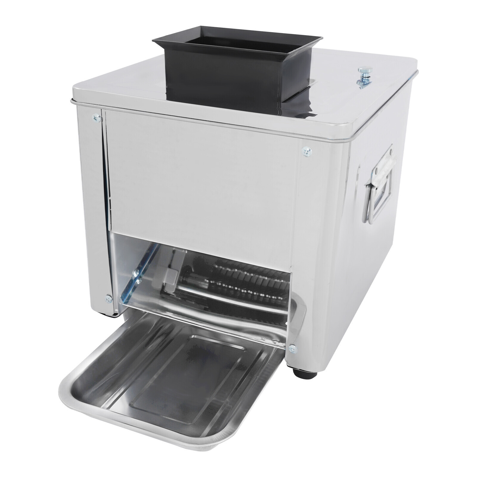 110V Electric Meat Cutter Meat Slicer Shredded Cutting Machine Stainless Steel