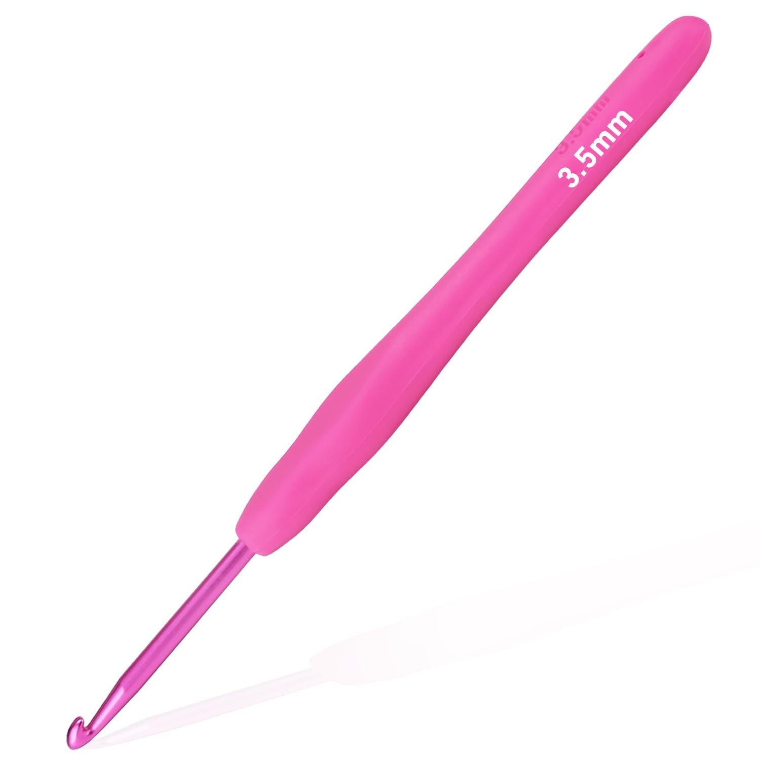 3.5mm Crochet Hook, Supers Smooth 3.5 mm Ergonomic Crochet Hooks for Beginner...