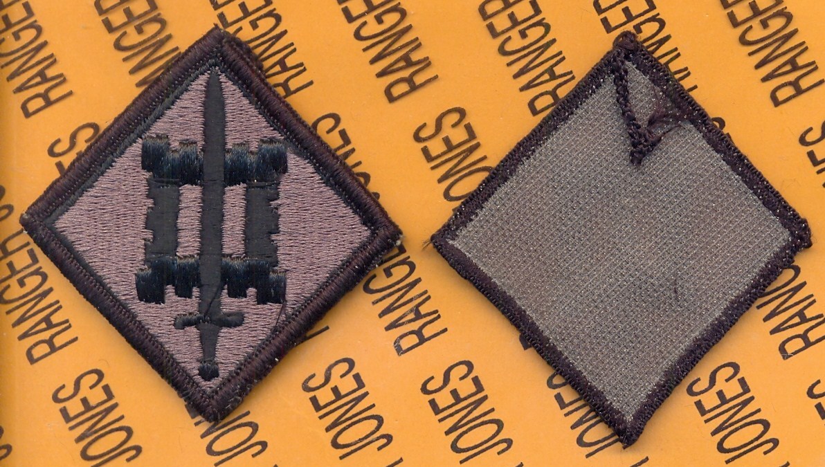 US Army 18th Engineer Brigade ACU uniform shoulder patch m/e