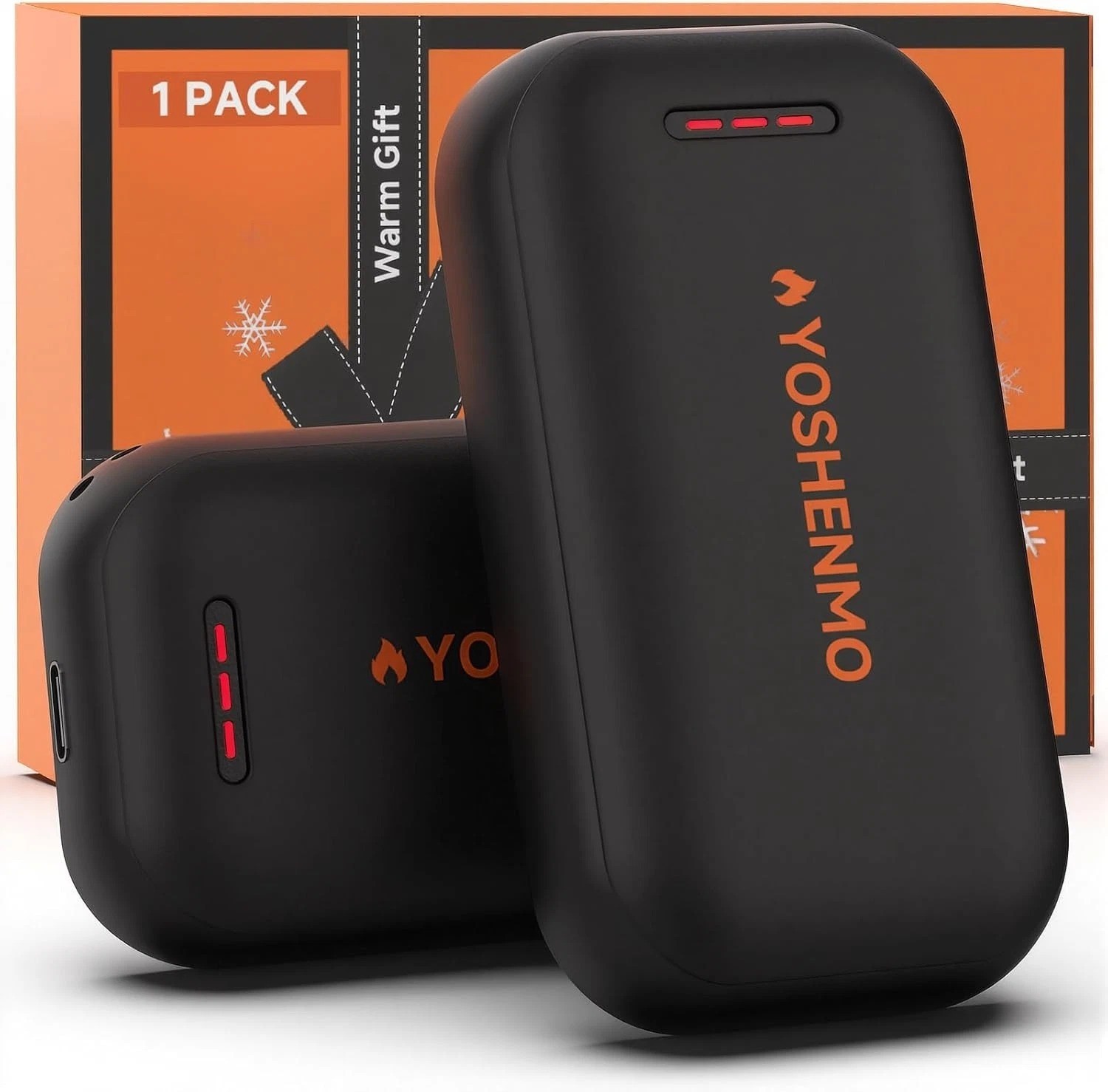 Rechargeable Hand Warmers – 20Hrs Heat, Smart Chip, Reusable, Xmas Gift