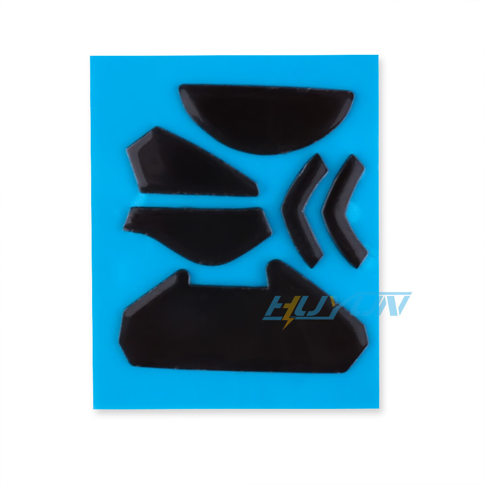 2 Sets Black Rounded Curved Edges Mouse Feet Skates for Logitech G402 Mouse