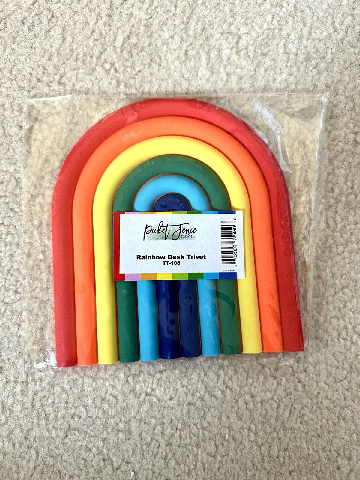 Silicone Craft Desk Trivet Non-Stick Heat Resistant From Picket fence Studio NEW