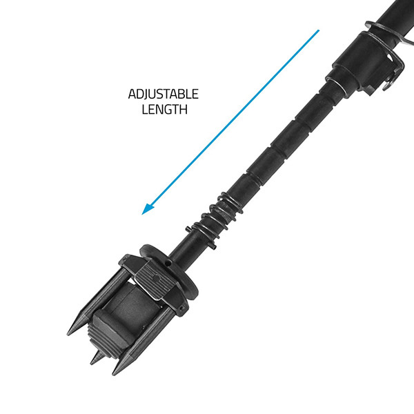 VISM KPM Tactical Adjustable Rifle Bipod w/ Modular Mounting System fits KeyMod