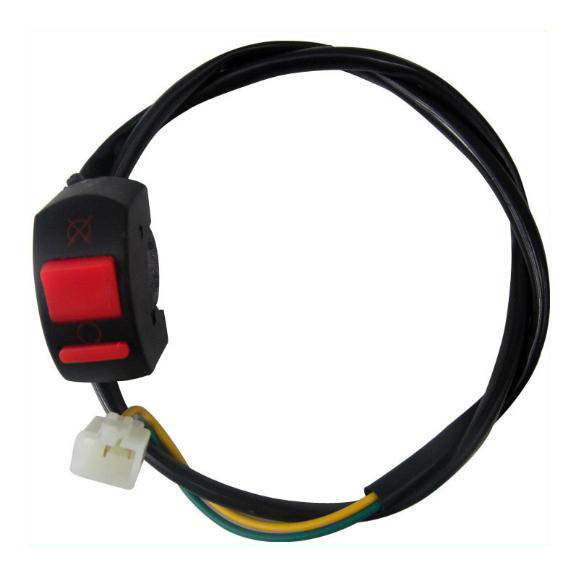 Handlebar Mount Motorcycle Scooter ATV Dirt Bike Kill ON-OFF Button Switch 7/8"