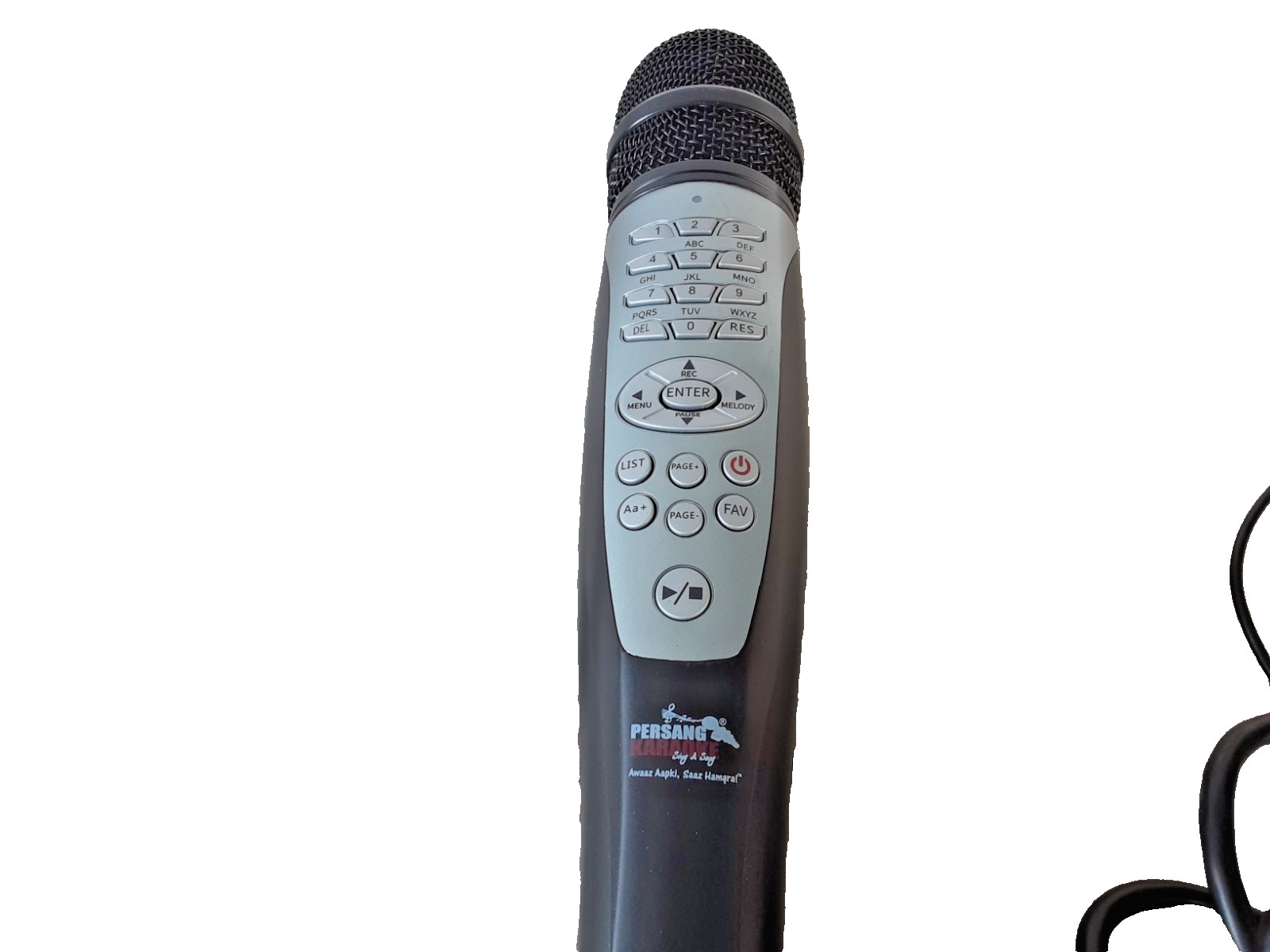 Persang Karaoke Mars Wired Karaoke Microphone - UNTESTED