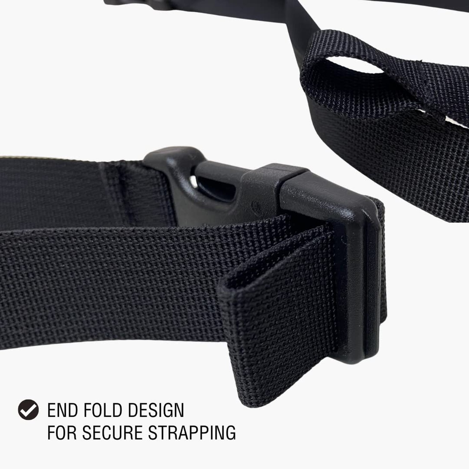 Multi Purpose Utility Strap with Duraflex Buckle 1” x 45” Quick Rele