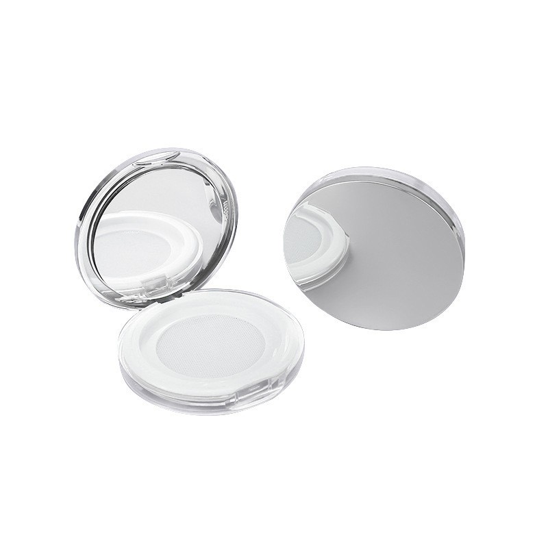 5g Portable Ultra-thin Plastic Powder Box Loose Pot Travel Makeup Jar Sifter