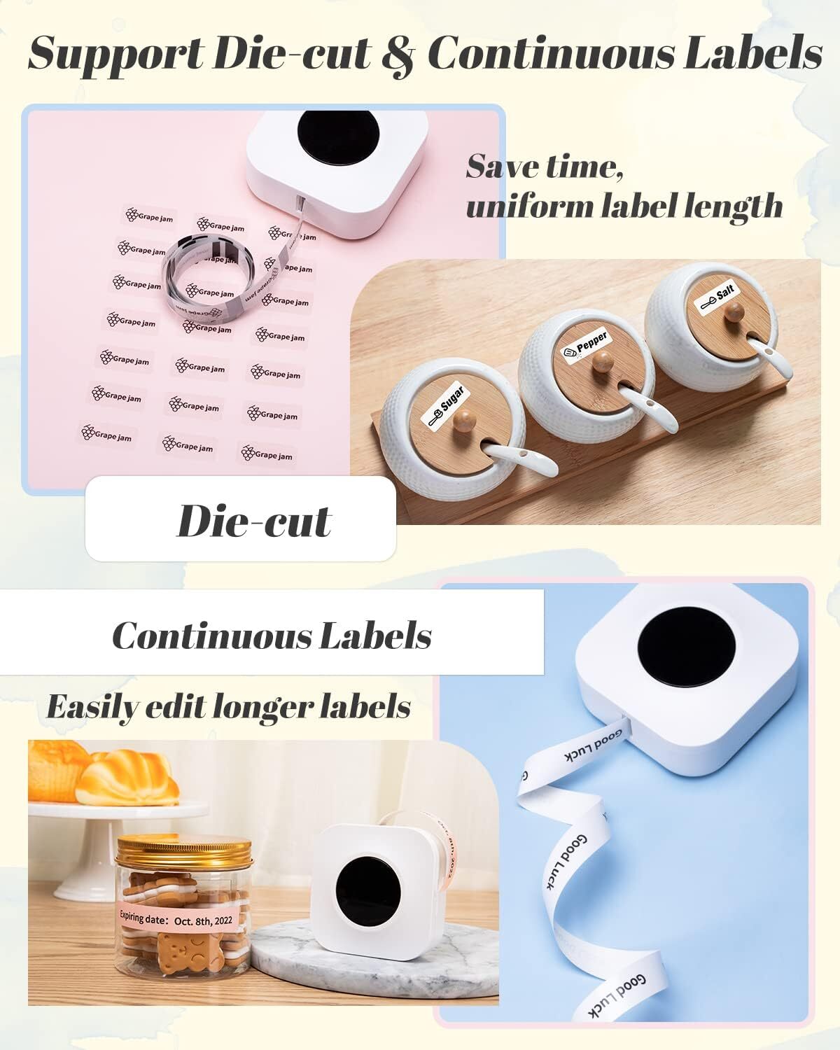 Phomemo Q30S Mini Label Maker Bluetooth Wireless Thermal Label Maker Machine US
