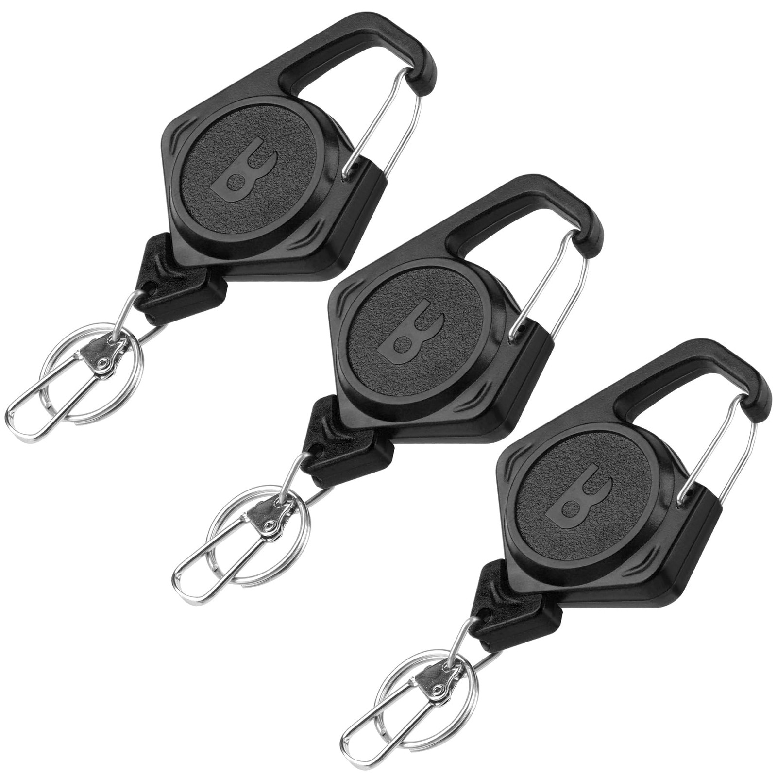 Zinger Retractor 3pack: Fly Fishing Retractor with 27.5" Retractable Lanyard ...