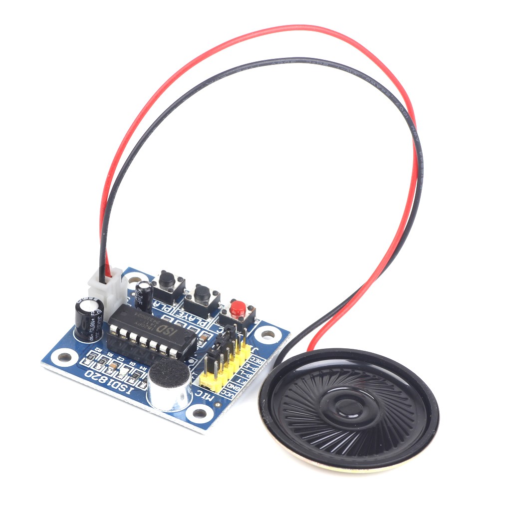 Loudspeaker + ISD1820 Recording Playback