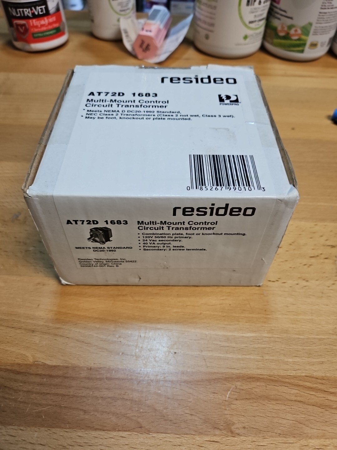 NEW Resideo AT72D 1683 Multi-Mount Control Circuit Transformer