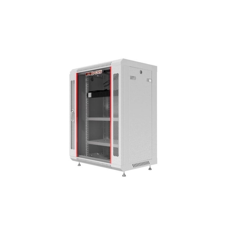 15U Sysracks Wall Mount IT Data Network Server Rack Cabinet Enclosure 18" Depth