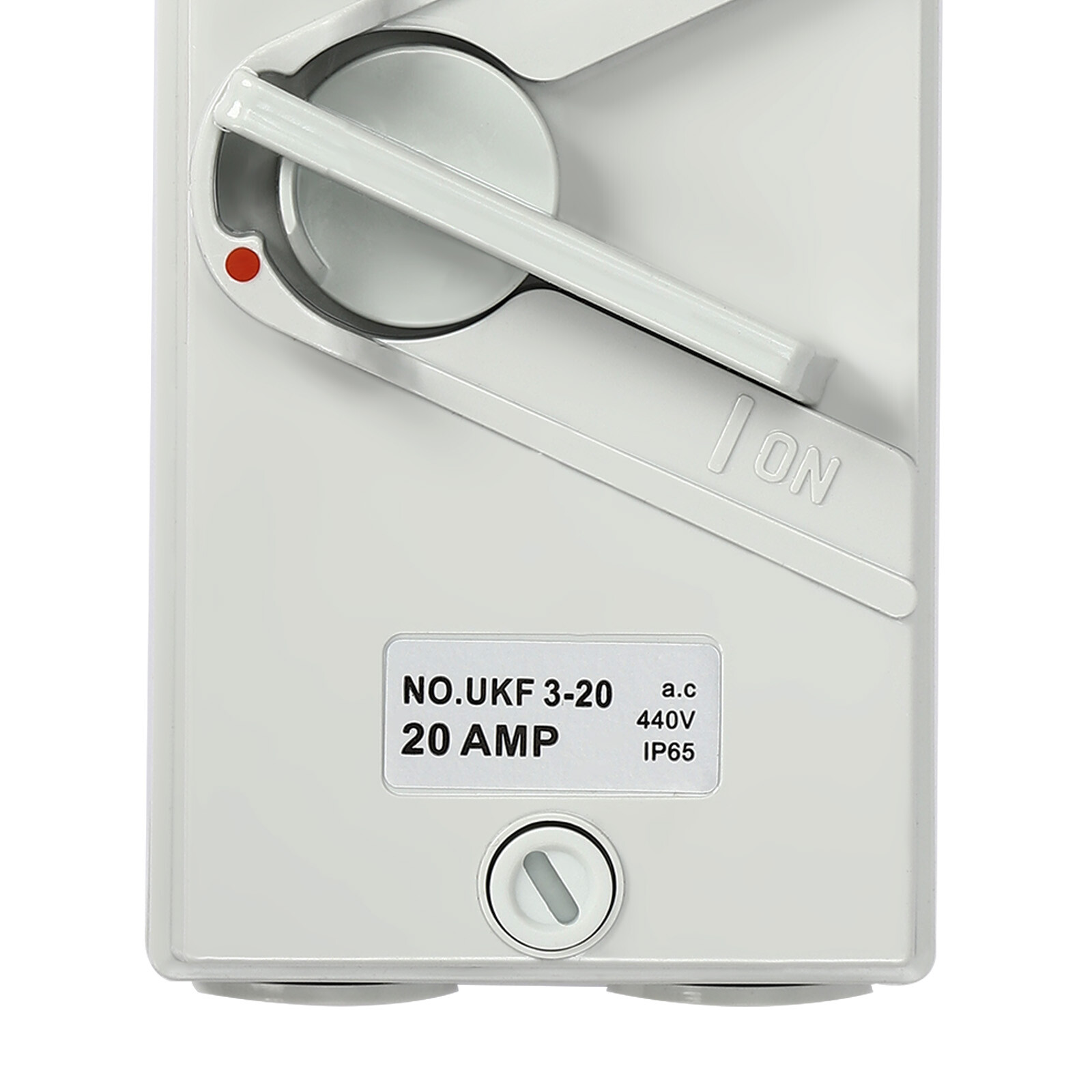 440V 20A 3 Pole Wall-Mounted Isolation Switch Waterproof Safety Isolation Switch