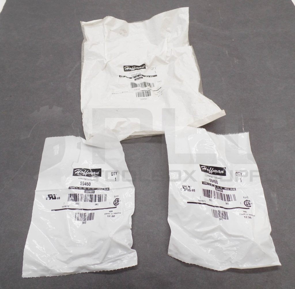 LOT OF 3 NEW HOFFMAN 59450 HOLE SEAL