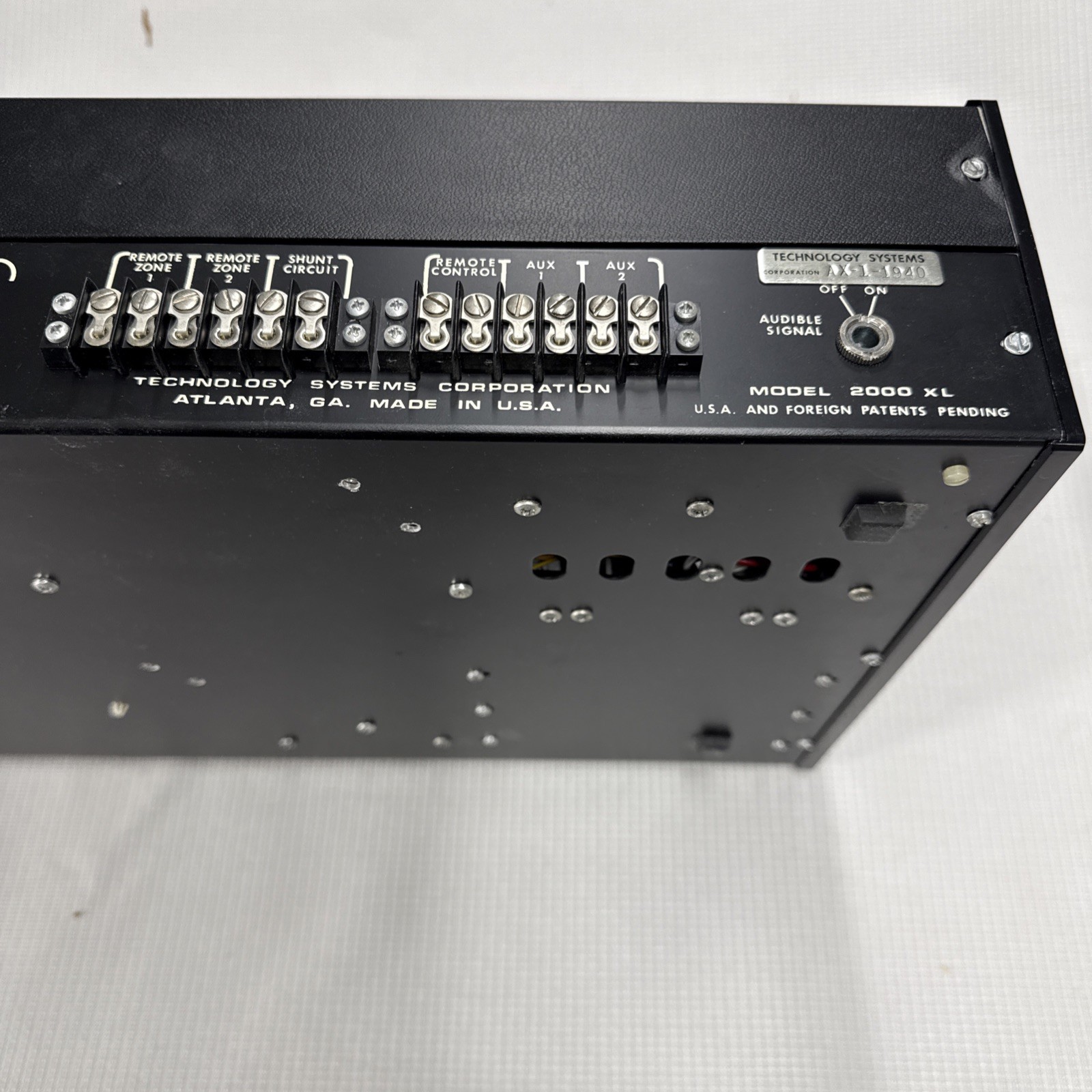 Technology Systems Corp Sonar Scan - Model 2000 XL *** Parts Only
