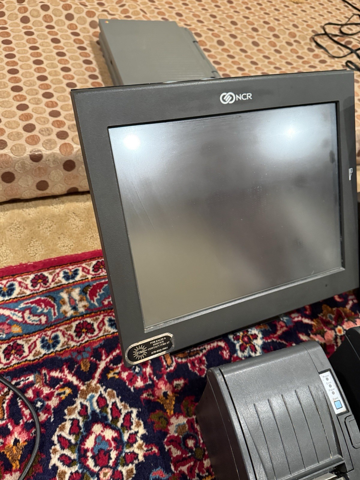 NCR Monitors UNTESTED and Receipt Printers Sold As-Is Parts Or Repair Local Only
