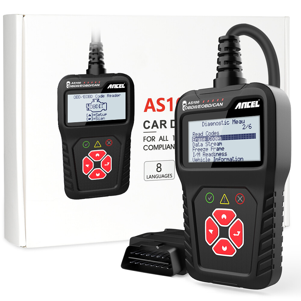 Automotive Scanner OBD2 Code Reader Engine Warning Light Reset Diagnostic Tool