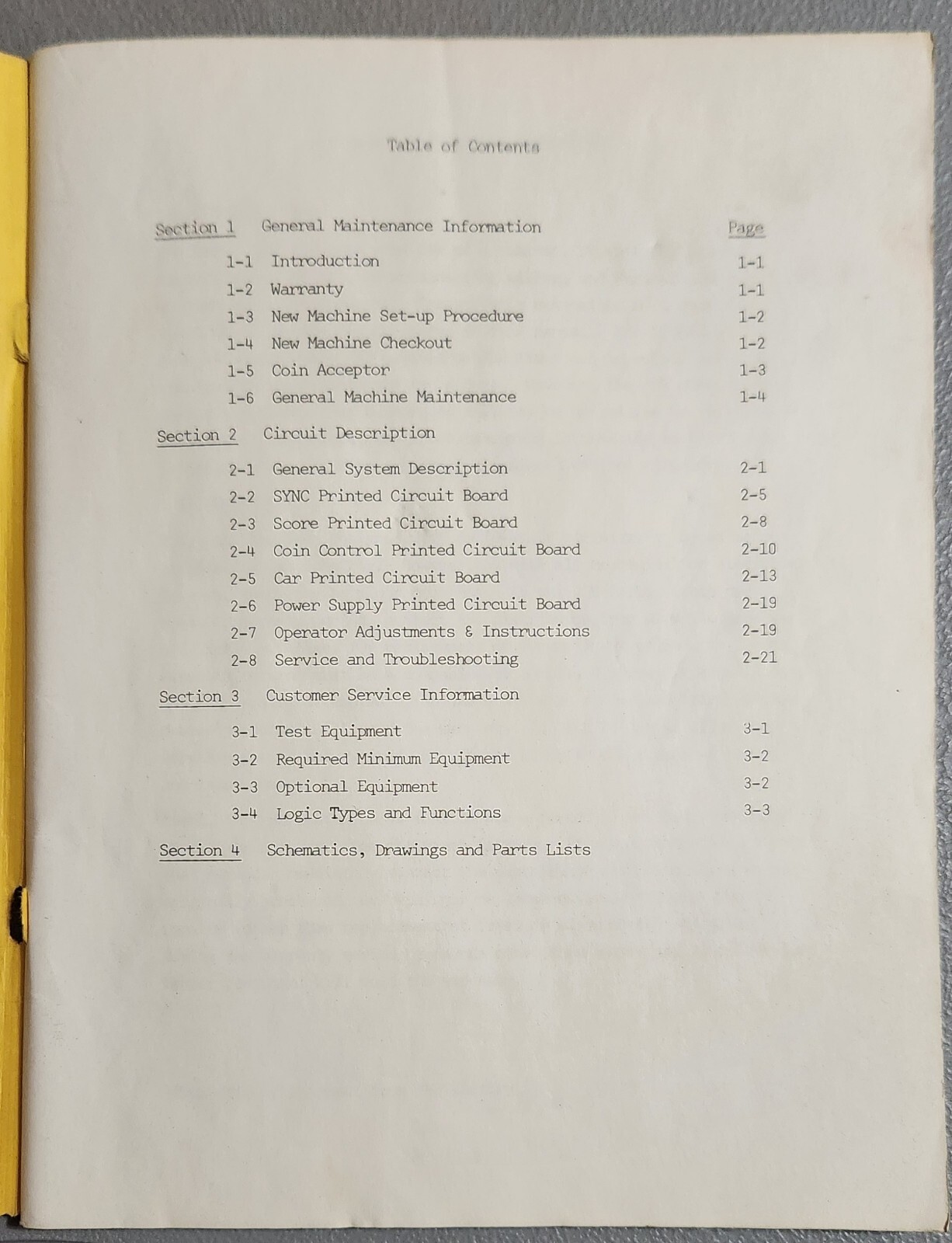 Indy 800 ATARI Service Manual W/Schematics TM-026 & Monitor Troubleshoot #25MB