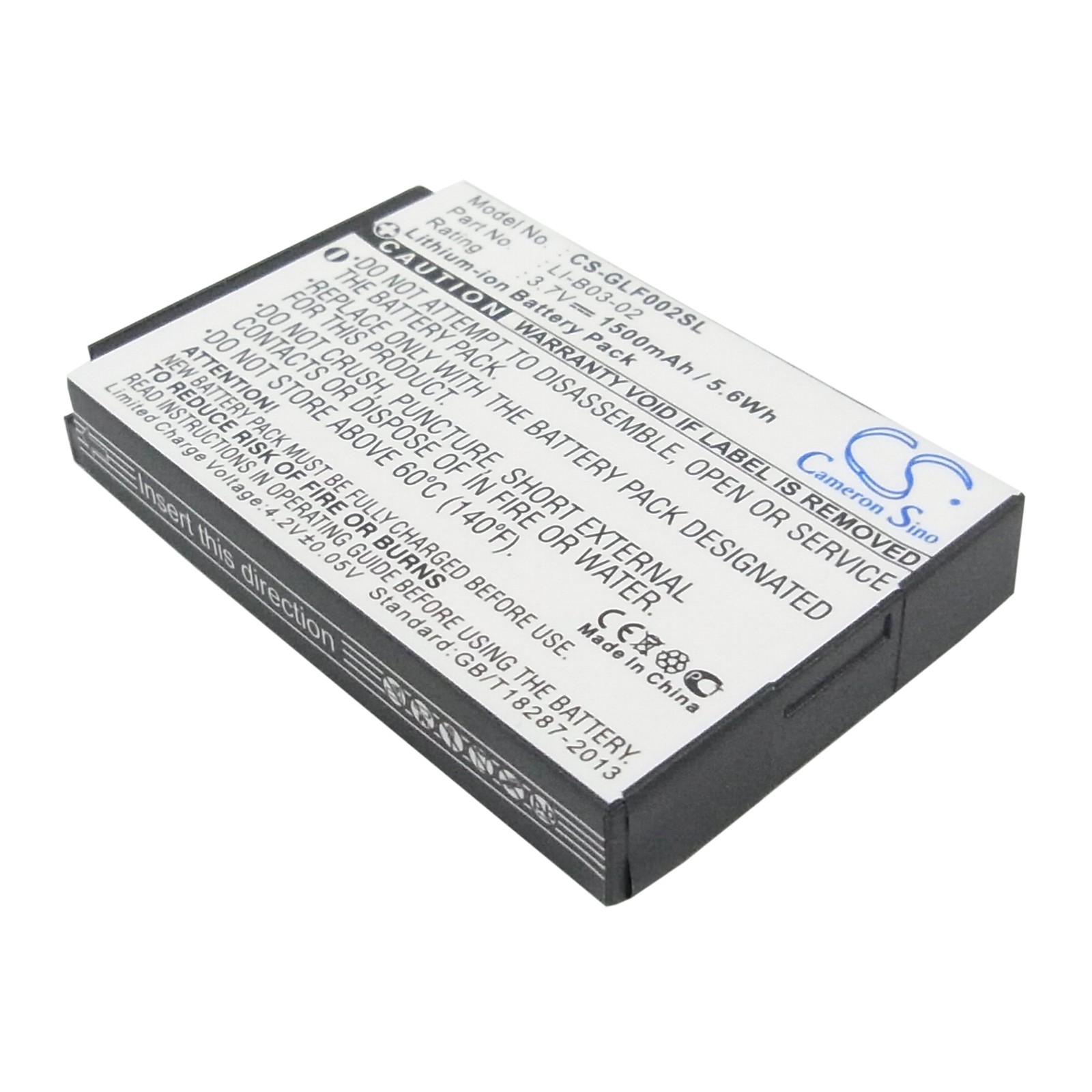 Battery for Golf Buddy LI-B03-02 GB3 Range Finder World Platinum II GPS 1500mAh