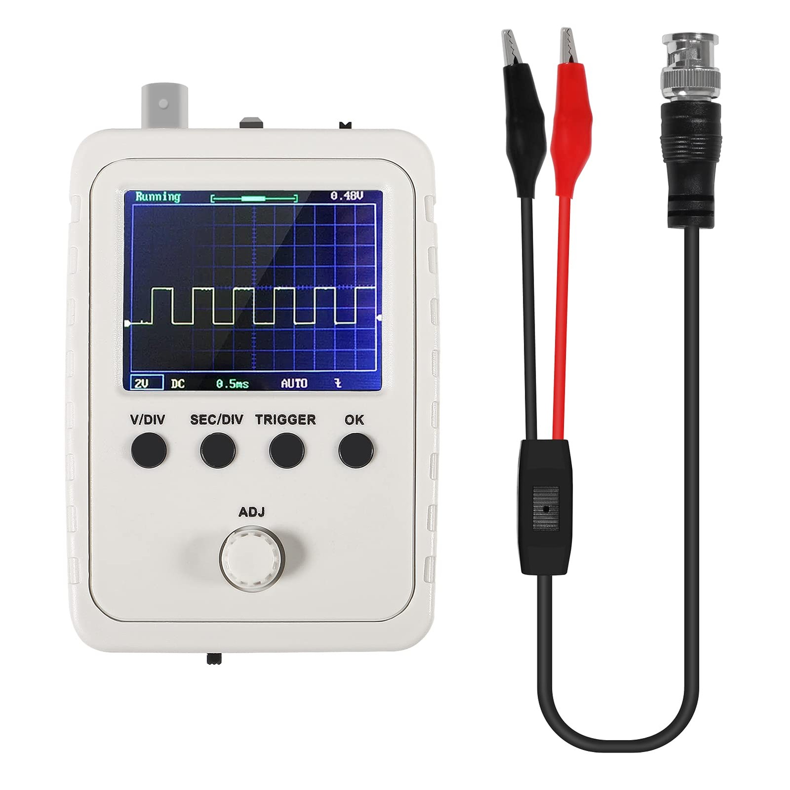 DSO 150 Digital Oscilloscope Kit with Protection Box Color 2.4" TFT LCD Full ...