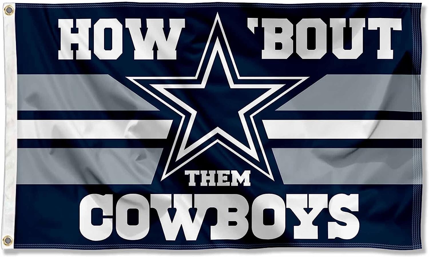 Dallas Cowboys 3x5 ft Flag Banner NFL Football Free Shipping