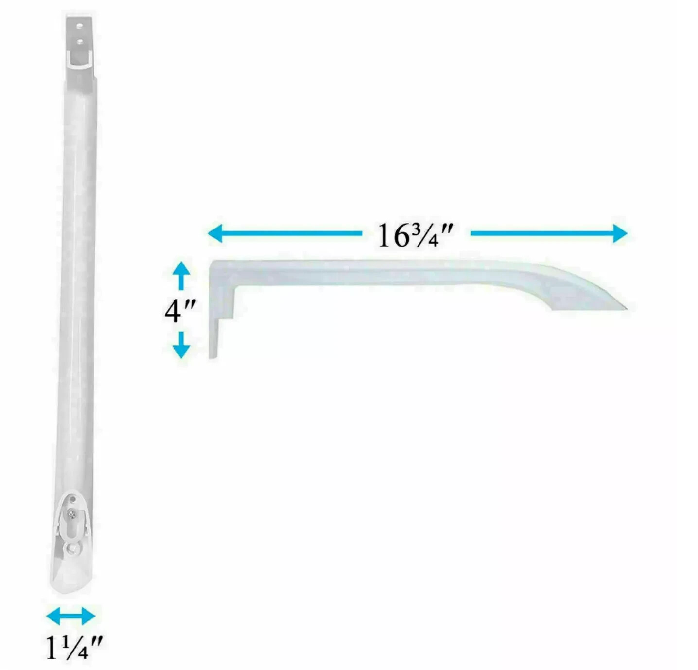 Fridge Door Handle - Frigidaire FFTR1821QW3 LFHT1831QP0 LFTR1814LW9 FFTR1817LW9