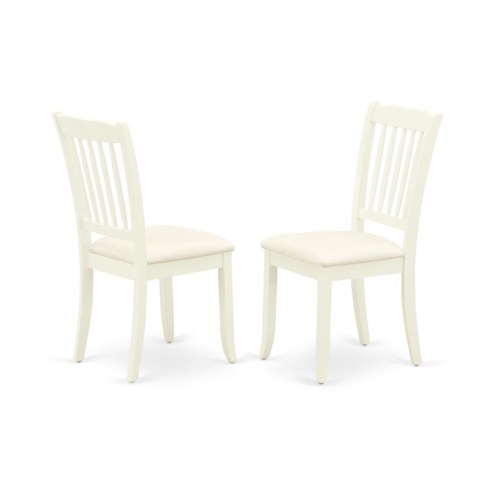 Dining Chair Linen White, DAC-LWH-C