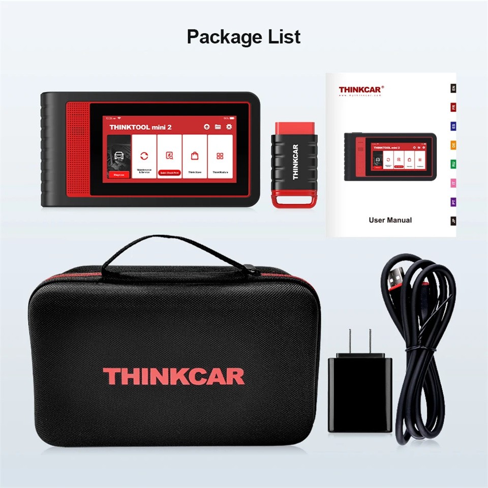 Thinktool Mini2 All System Diagnostic Tool Bidirectional Scanner CANFD 28+Resets