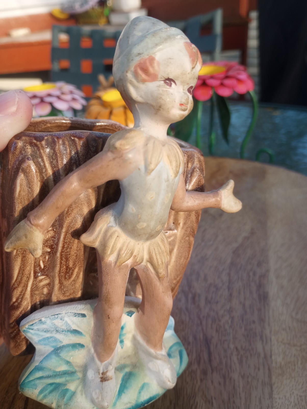 Vintage 30s-40s Pixie Elfin Garden Planter