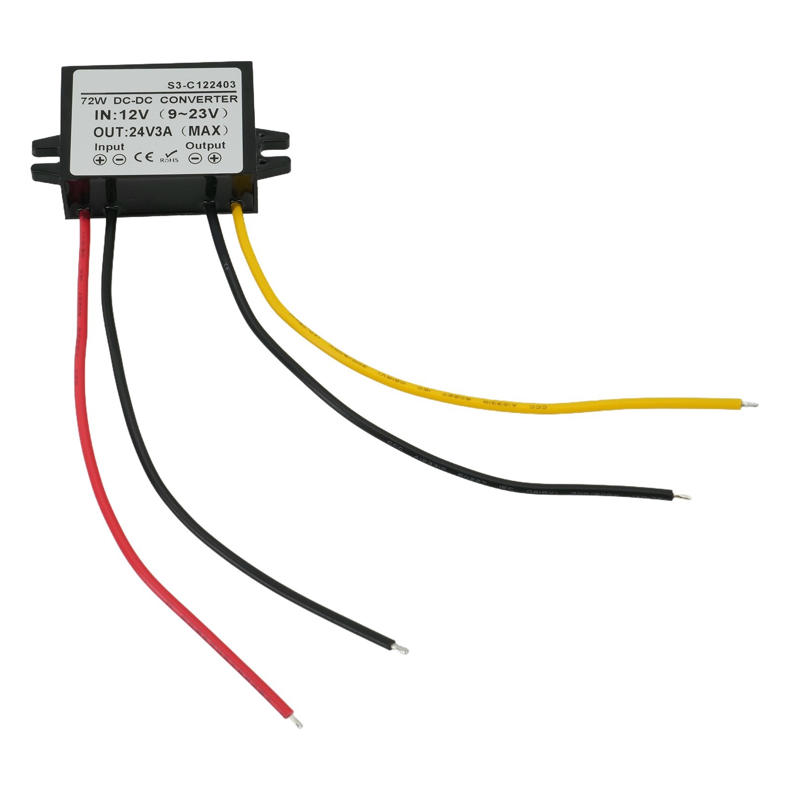 Efficient Step for Up DC Converter from 12 Volt to 24 Volt with Smart Chip