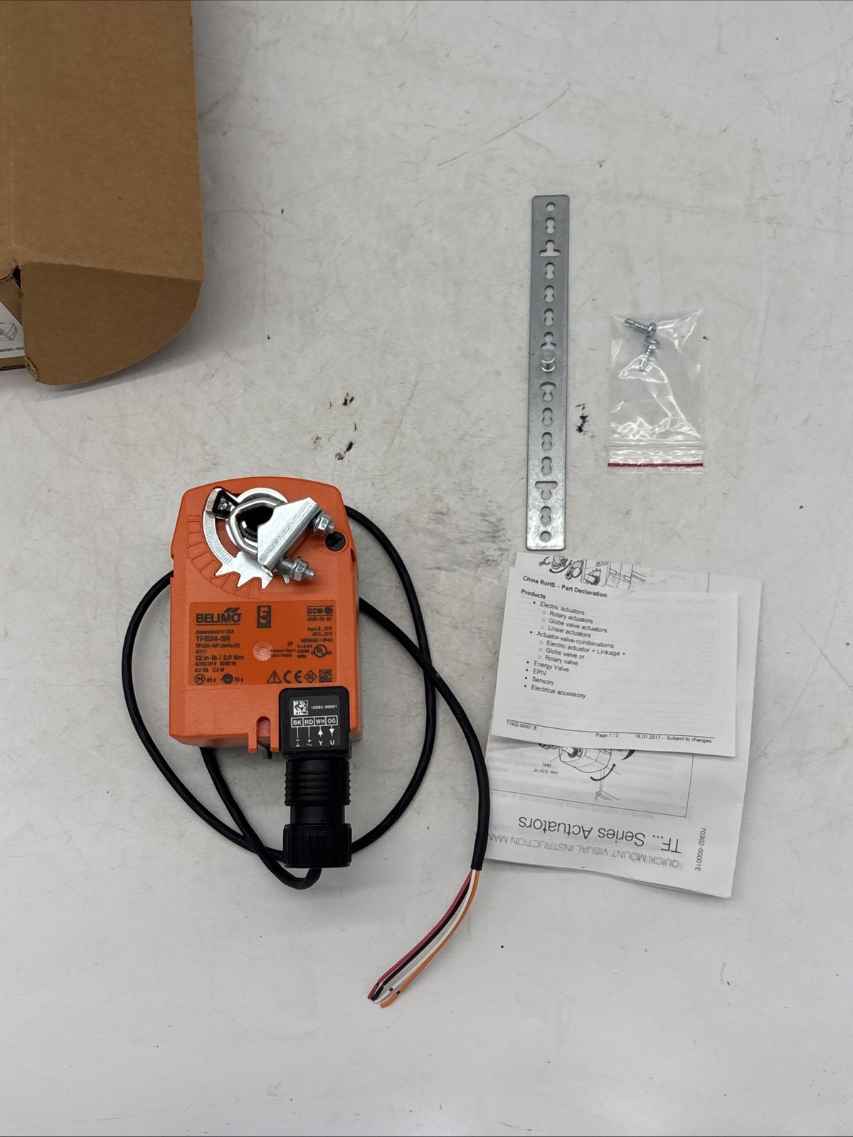 Belimo TFB24 24V Spring Return Actuators & Dampers