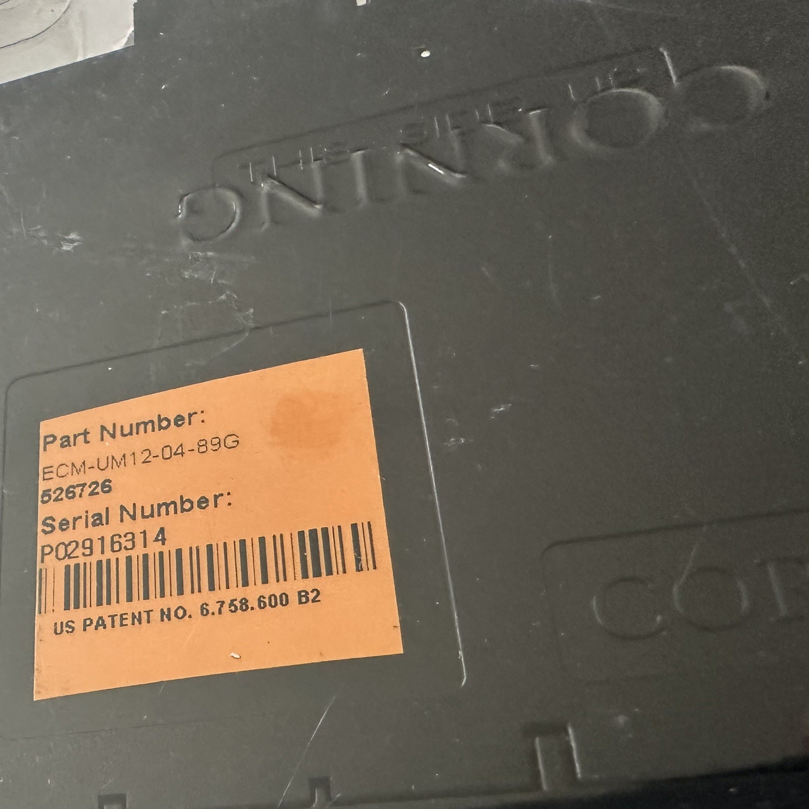 Corning ECM-UM12-04-89G-EX Edge Universal Module 12F LC Duplex/MTPA EXACT