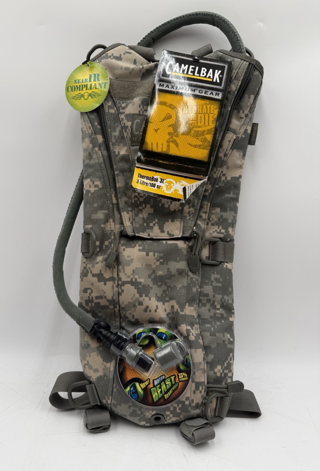 Camelbak Maximum Gear Thermobak 3l/100oz Hydration Pack NIR Compliant Camo New