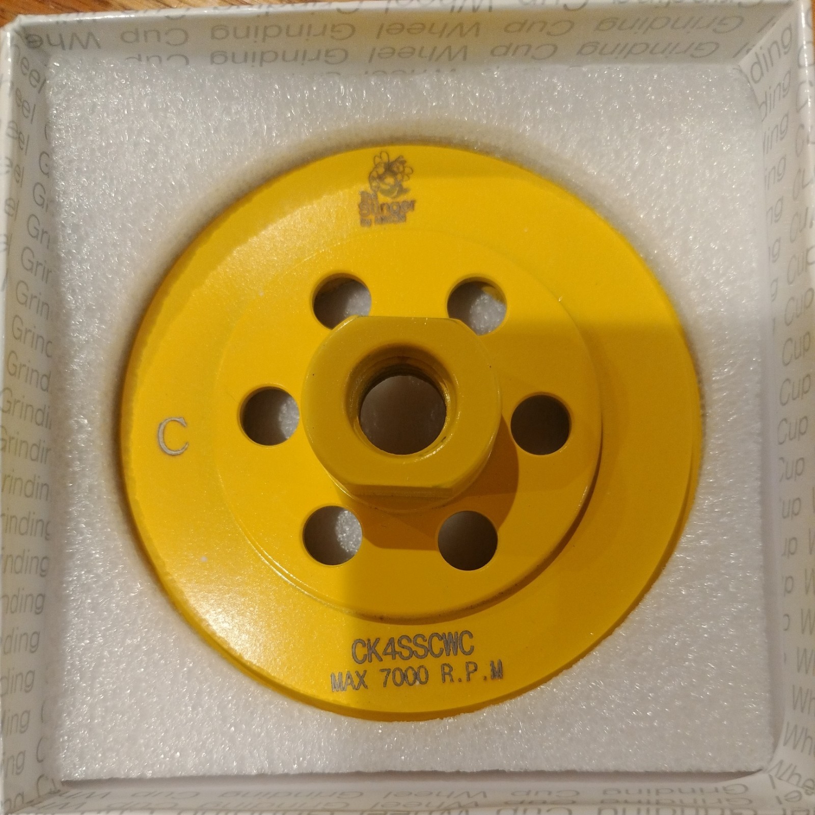 The Stinger By Nikon Steel Cup Wheel Max 7000 RPM   P/N CK4SSCWC