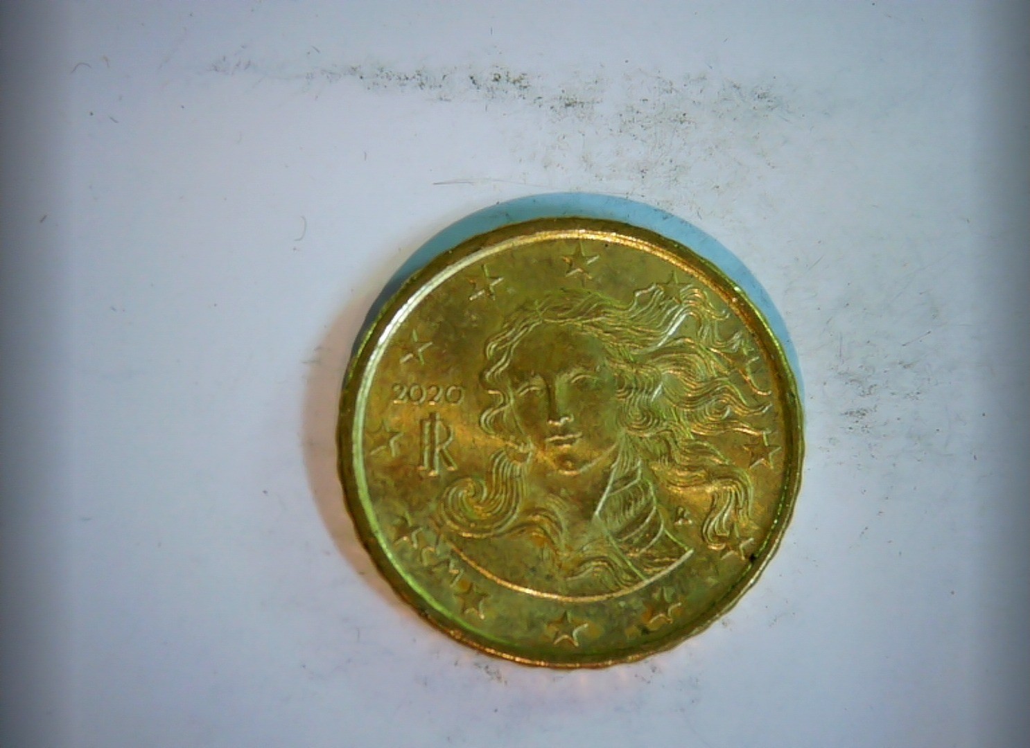 Italy 2020 10 Euro Cent Italian Euro cent (Allegory of Venus / Botticelli) Coin