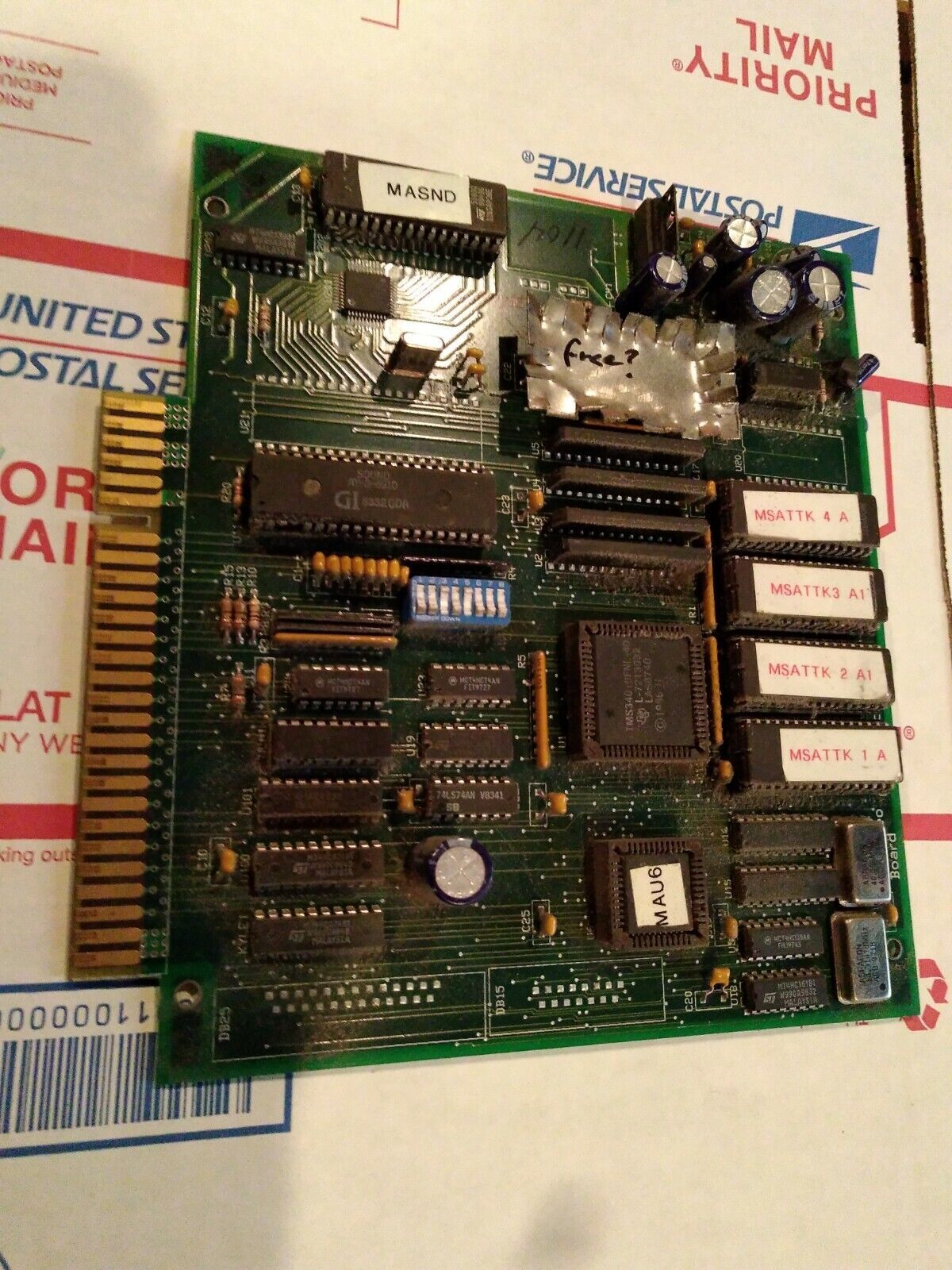 mouse attack arcade main pcb working #2